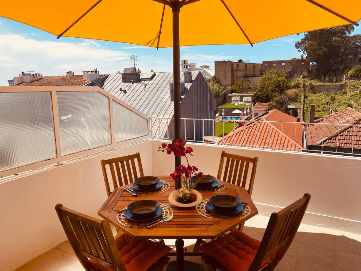 Apartamento Com Patio Na Rua Principal Da Cidade OOporto Exteriör bild